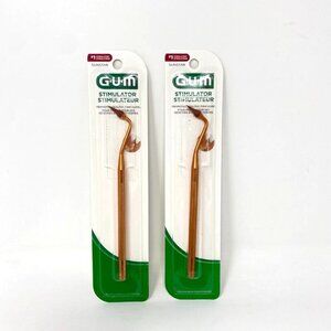 Butler Sunstar GUM Stimulator 2 Pack Oral Gum Health Hygiene Dental. J2